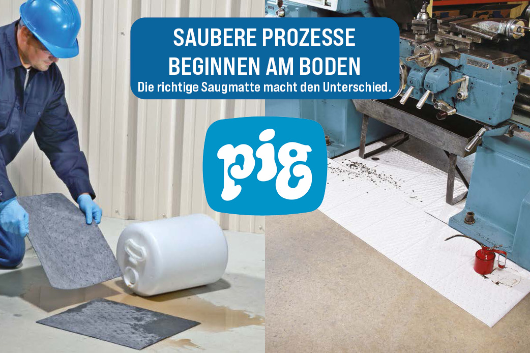 Saugmatten im industriellen Einsatz Saugmatten im industriellen Einsatz
